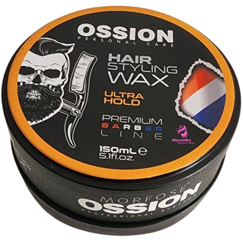 Ossion Hair Styling Wax Ultra Hold - Vosk na vlasy pro ultra silnou fixaci