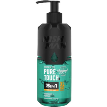 Pure Touch 3in1 Shower Gel - Sprchový gel na vlasy i tělo pro muže