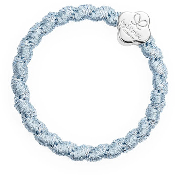 Woven Silver Quatrefoil - Gumička na vlasy ( 1 ks )