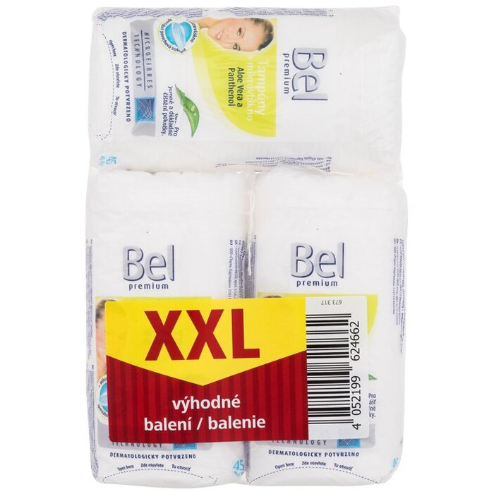 Premium Pads + Microfibres Aloe Vera and Panthenol ( 3 ks ) - Odličovací tampony