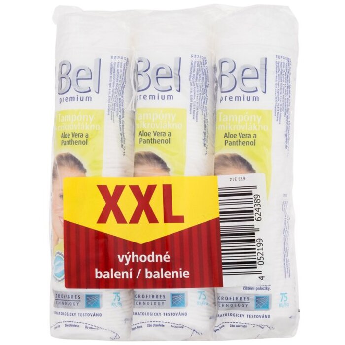 Premium Pads + Microfibres Aloe Vera and Panthenol ( 3 ks ) - Odličovací tampony