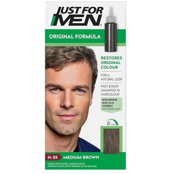 Shampoo-in Haircolour - Barevný šampon pro muže 66 ml