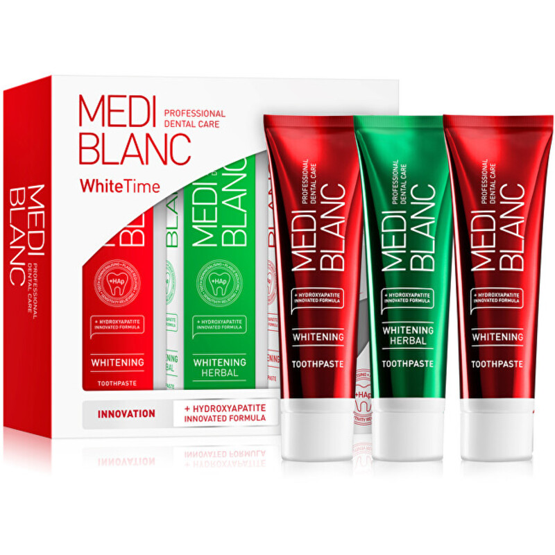 Whitetime Toothpaste Set - Sada bělicích past na zuby