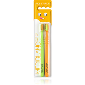 Kids Ultra Soft Zelená/Oranžová - Dětský zubní kartáček 2 ks