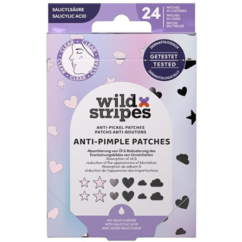 Holo Clear Anti-Pimple Patches - Hydrokoloidní náplasti na akné s kyselinou salicylovou