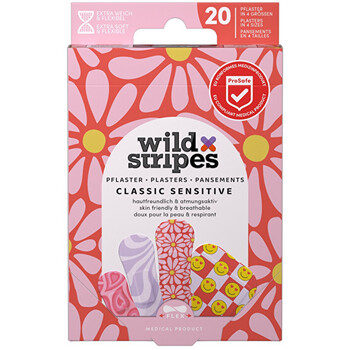 Classic Sensitive Pastel Fun Plasters - Náplasti ( 20 ks )