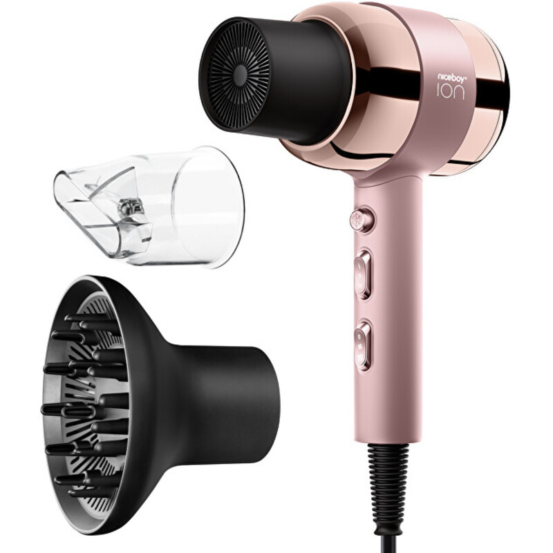 ION AirSonic PRO Pink - Fén na vlasy