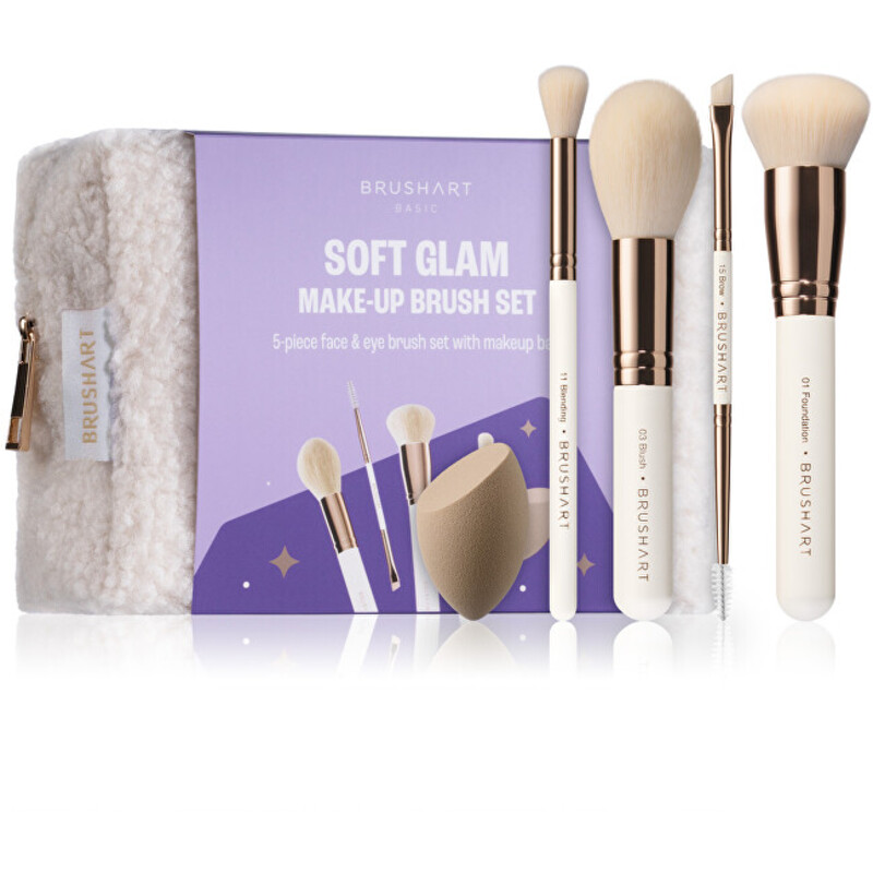 Soft Glam Face & Eye Brush Set - Dárková sada