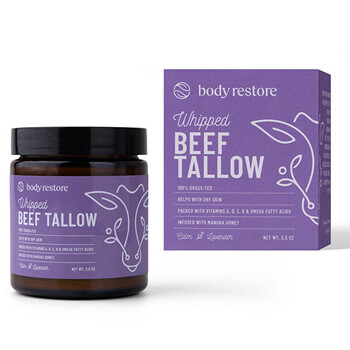 Whipped Beef Tallow Body Cream ( Levandule ) - Tělový krém