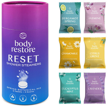 Reset mix Shower Steamers ( 6 ks ) - Sada aromatických tablet do sprchy