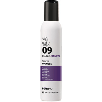 09 BlondeResolve Silver Mousse - Bezoplachová neutralizační pěna pro blond, šedé a odbarvené vlasy