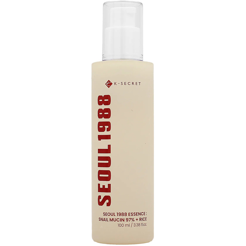 SEOUL 1988 Essence Snail Mucin 97% + Rice - Pleťová esence se šnečím mucinem a rýží