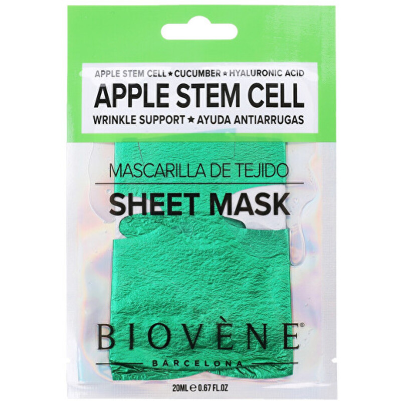 Apple Stem Cell Mask - Plátýnková maska proti vráskám