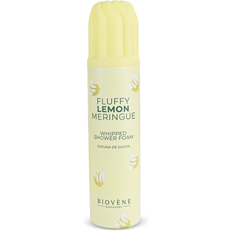 Fluffy Lemon Meringue Shower Foam - Šlehačková sprchová pěna