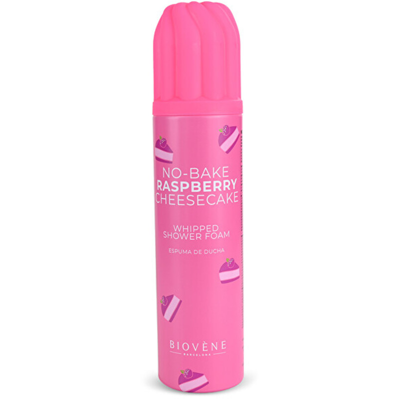 No-Bake Raspberry Cheesecake Shower Foam - Šlehačková sprchová pěna