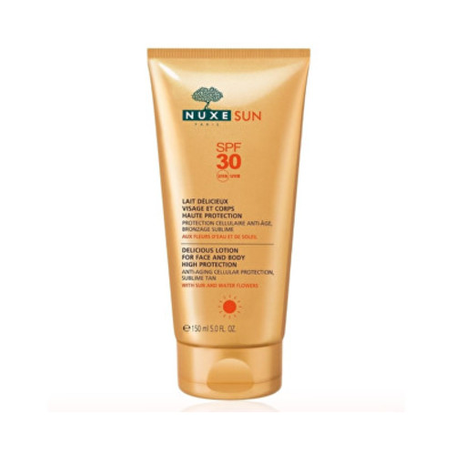 Nuxe Sun Delicious Lotion SPF 30 - Mléko na opalování 150 ml