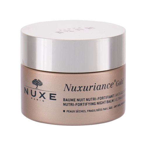 Nuxe Nuxuriance Gold Nutri-Fortifying Night Balm - Vyživující noční balzám pro posílení pleti 50 ml