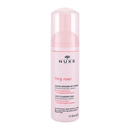 Nuxe Very Rose Light Cleansing Foam - Jemná čisticí pěna 150 ml