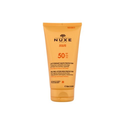 Nuxe Sun opalovací mléko na obličej a tělo SPF50 150 ml
