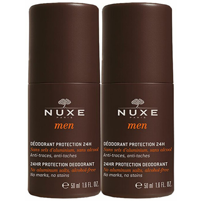 Nuxe Men 24H Protection pánský deodorant Duopack - Sada kuličkových pánský deodorantů