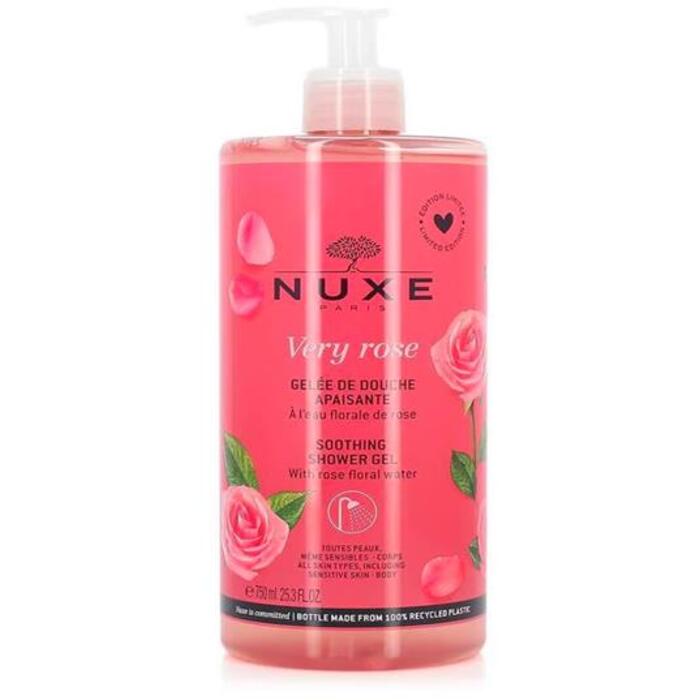 Nuxe Very Rose Soothing Shower Gel - Sprchový gel 750 ml