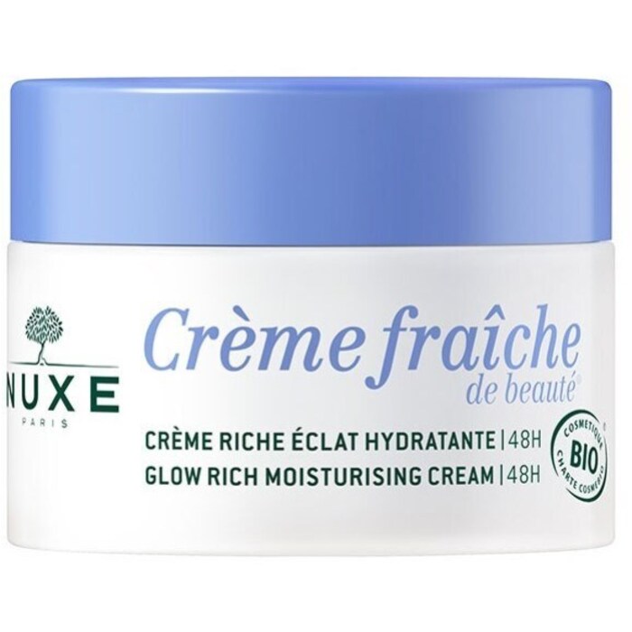 Nuxe Creme Fraiche de Beaute Glow Rich Moisturising Cream - Rozjasňující a hydratační pleťový krém 50 ml