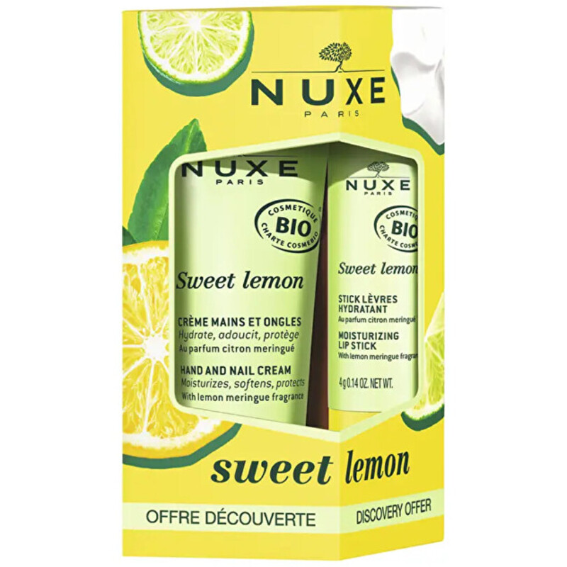Sweet Lemon Hand and Lip Set - Dárková sada