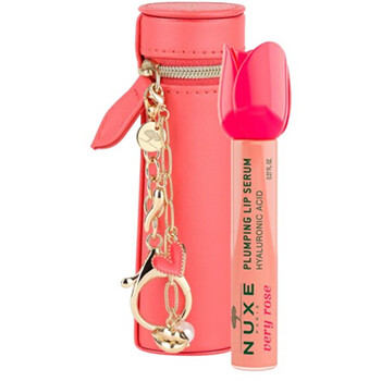 Very Rose Plumping Lip Serum with Bag - Sérum pro objem rtů s obalem