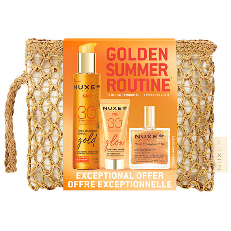 Golden Summer Routine Set - Dárková sada