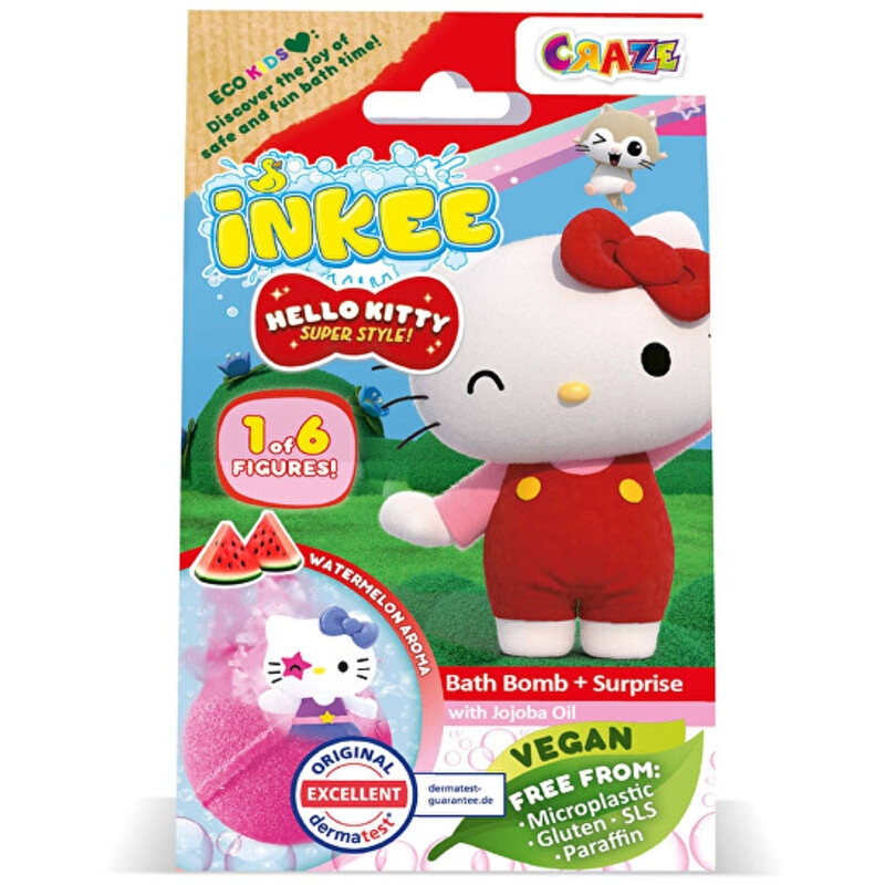 Hello Kitty Bath Bomb - Koupelová bomba s překvapením