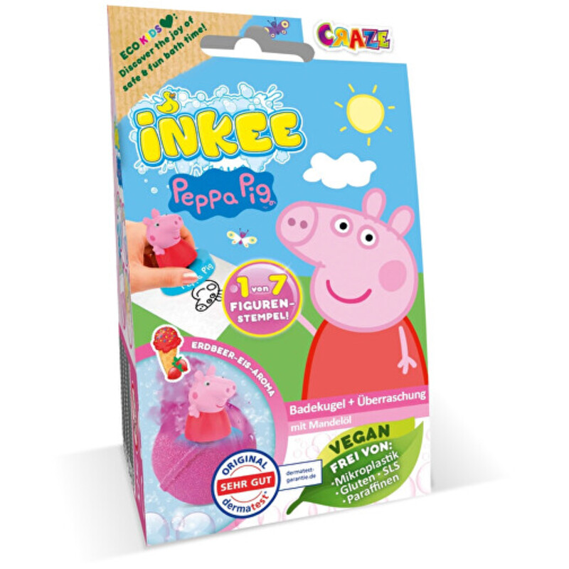 Peppa Pig Bath Bomb - Koupelová bomba s překvapením