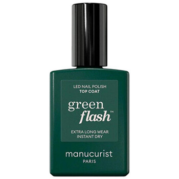 Green Flash LED Gel Top Coat - Vrchní lak