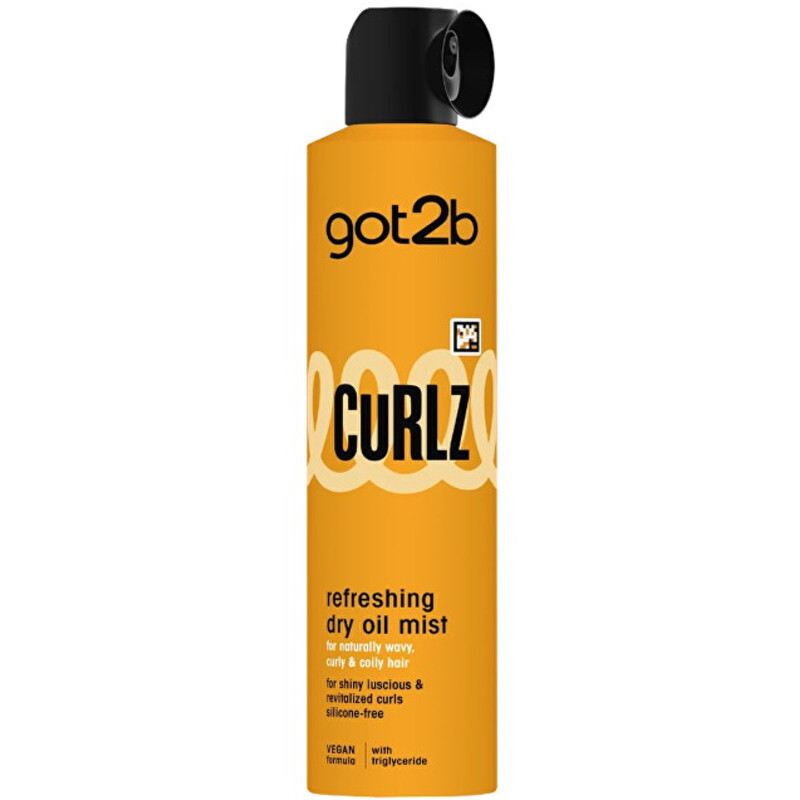 Curlz Spray - Osvěžující suchá olejová mlha