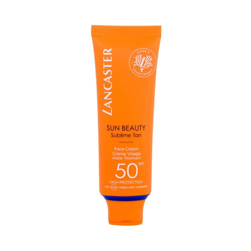 Lancaster Sun Beauty Face Cream SPF50 - Opalovací krém na obličej 50 ml