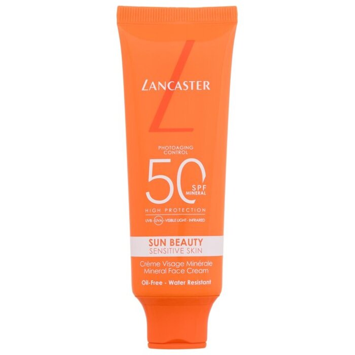Sun Beauty Sensitive Skin Mineral Face Cream SPF50 - Opalovací krém na obličej pro citlivou a aknózní pleť