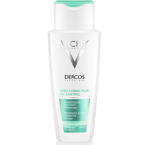 Vichy Dercos Technique Shampoo ( mastné vlasy ) - Šampon 200 ml