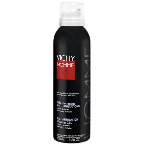 Vichy Homme Anti-Irritation Shaving Gel ( citlivá a problematická pleť ) - Gel na holení 150 ml