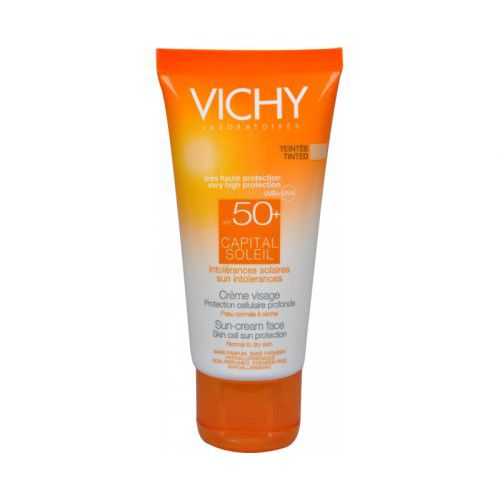 Capital Soleil SPF 50 - Ochranný zafarbený krém na tvár