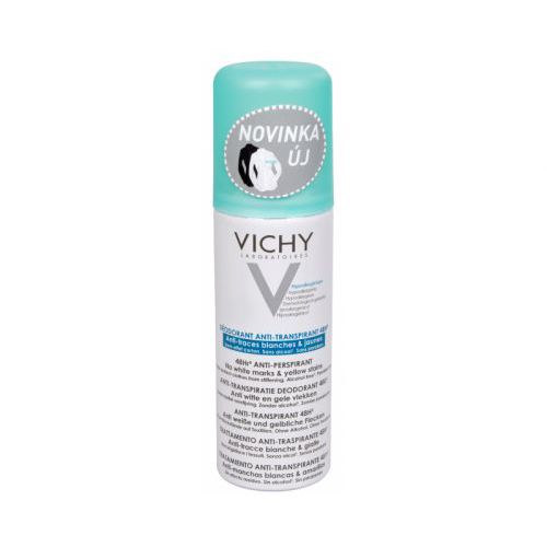48hodinový deodorant v spreji proti bielym a žltým škvrnám