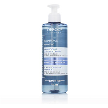 Dercos Mineral Soft & Fortifying Shampoo - Jemný a posilující minerální šampon pro časté mytí vlasů