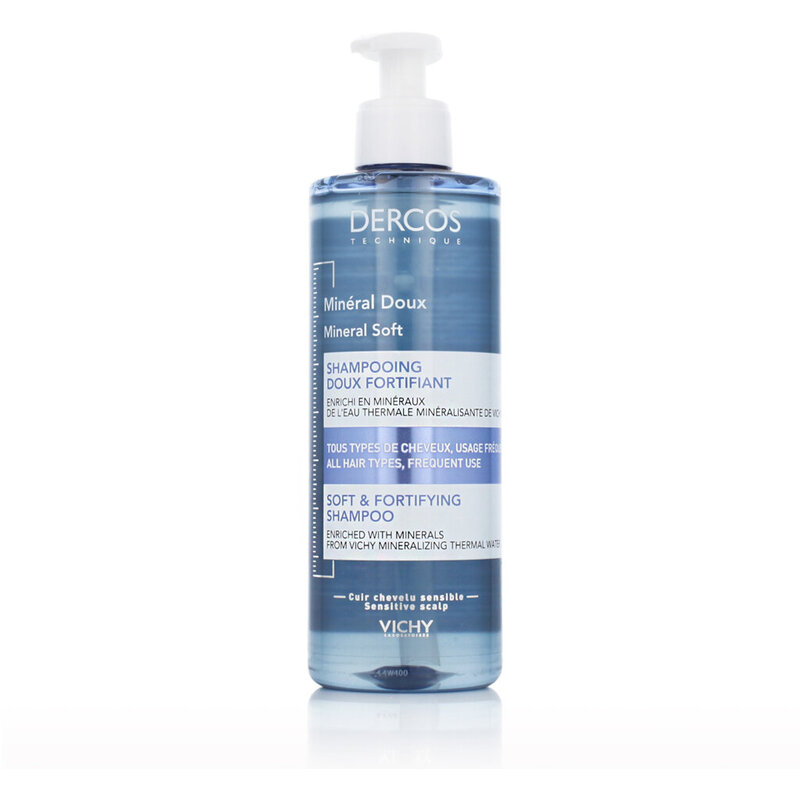 Dercos Soft & Fortifying Shampoo - Jemný a posilňujúci minerálny šampón pre časté umývanie vlasov