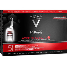 Dercos Aminexil Clinical 5 - Multiúčelová kúra proti vypadávaniu vlasov pre mužov