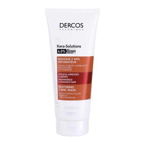 Dercos Kera Solutions Restoring 2 Min. Mask - Maska na obnovu poškodených vlasov