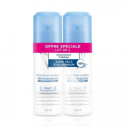 Deodorant Mineral ( 2 ks ) - Minerální deodorant ve spreji 48H