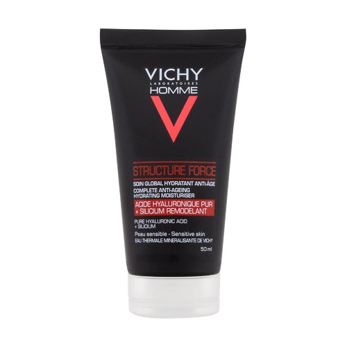 Vichy Homme Structure Force Cream - Protivráskový hydratační krém 50 ml
