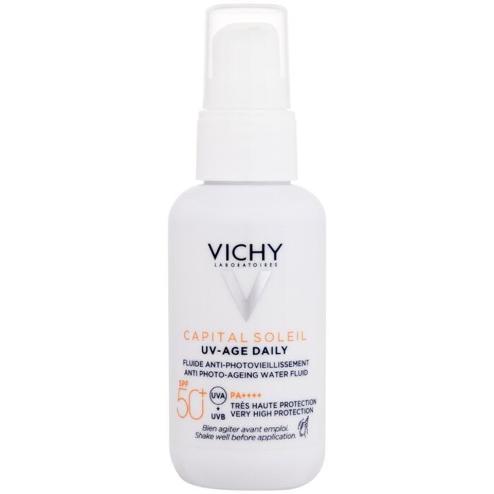 Capital Soleil UV-Age Daily Anti Photo-Ageing Water Fluid SPF50+ - Opaľovací pleťový fluid

