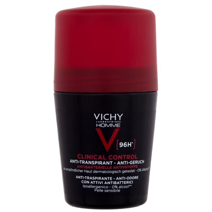 Vichy Homme Clinical Control 96H Antiperspirant - Antiperspirant proti nadměrnému pocení 0 ml - 2 x 50 ml