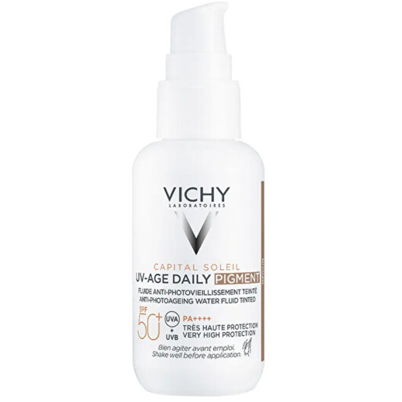 Capital Soleil UV-Age Daily Pigment Fluid SPF 50+ - Tónovaný fluid bránící fotostárnutí