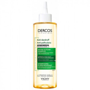 Dercos Anti Dandruff Water to Foam Shampoo - Posilující šampon proti lupům