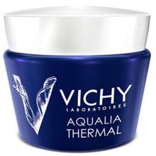 Aqualia Thermal Night Spa Replenishing Anti-Fatigue Cream-Gel - Intenzívna nočná starostlivosť proti známkam únavy
